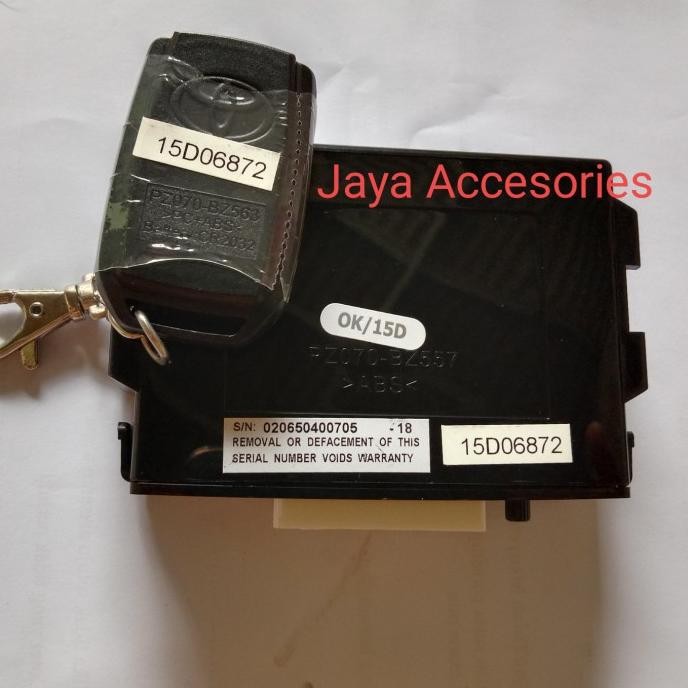 Sale Terbatas Modul + Remote Alarm Avanza New 2012-2015 Aman