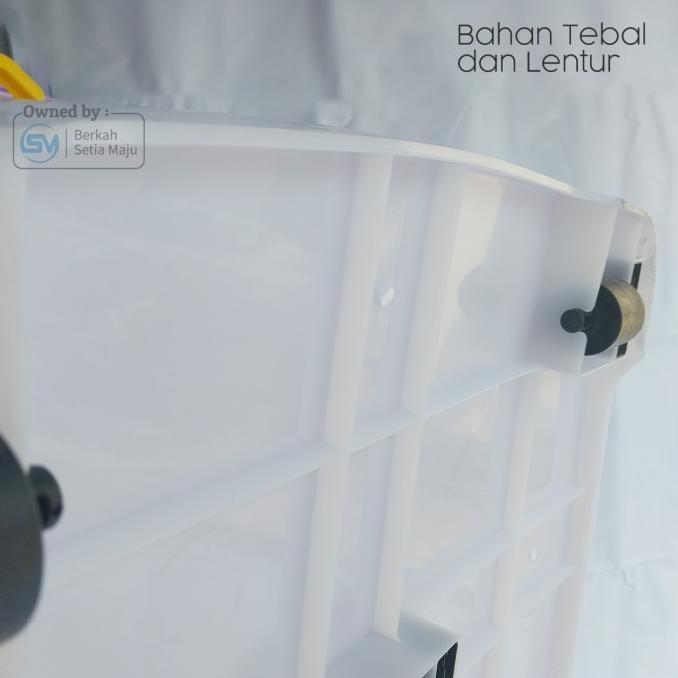 Promo [Isi 2] Container Box 150 Liter Ezy / Bsm Kontainer Box Penyimpanan