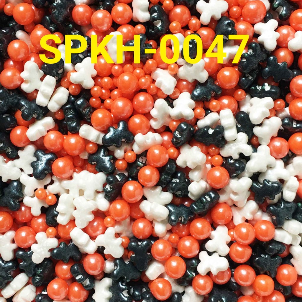 

SPKH-0047 Sprinkles sprinkle sprinkel 500gr mutiara gingerbreadman (SPRINKLES)