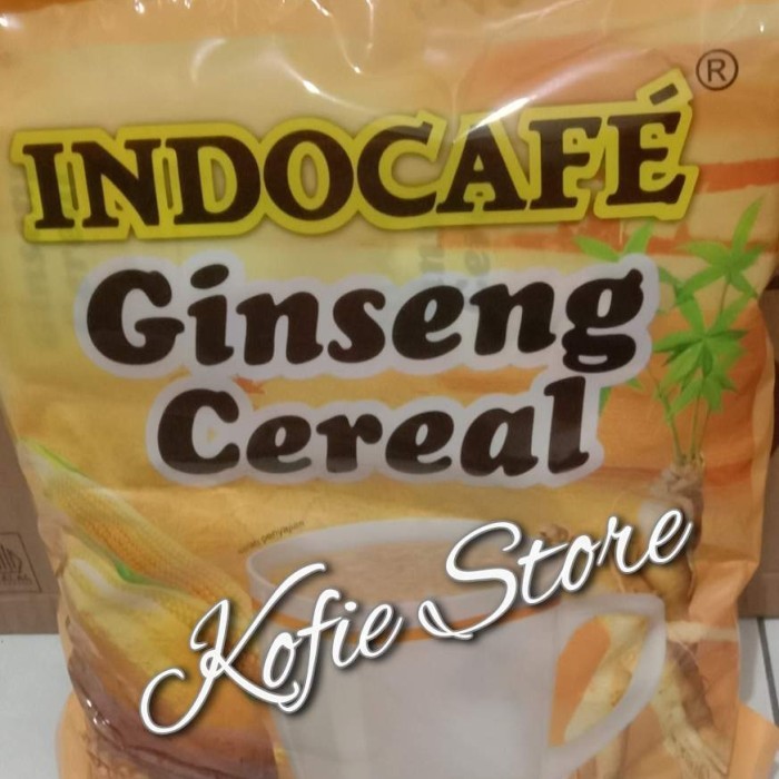 

INDOCAFE GINSENG CEREAL ISI 30 X 35 GR