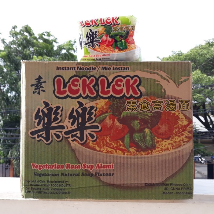 

MIE LEK LEK INSTAN RASA SOP VEGETARIAN 1 DUS