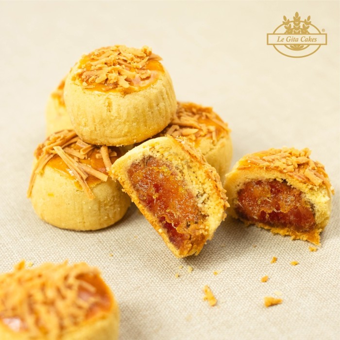 LeGita Cakes Nastar Keju Premium 50 Khas Pontianak