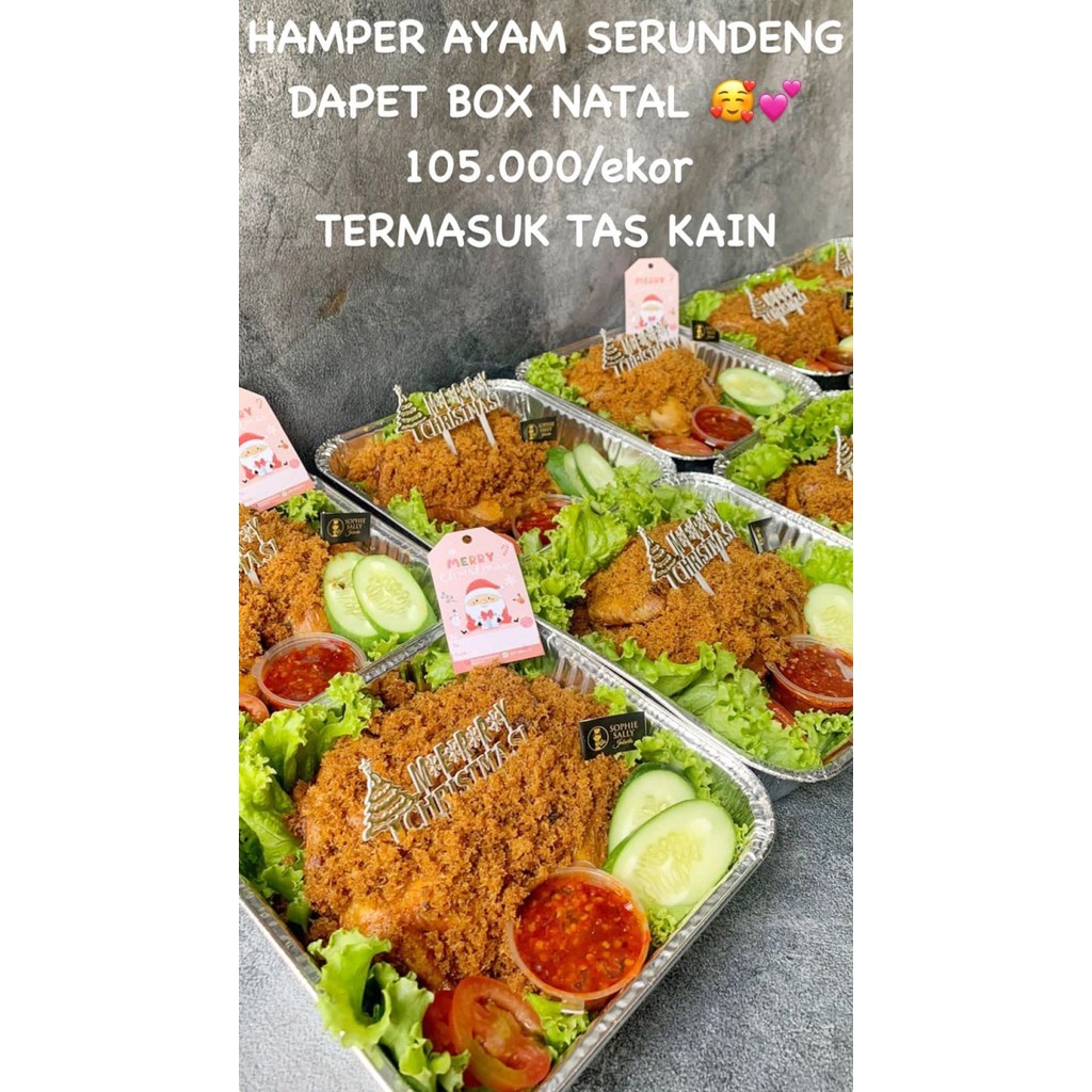 

Ayam Serundeng Hampers Natal / Christmas Edition 2022