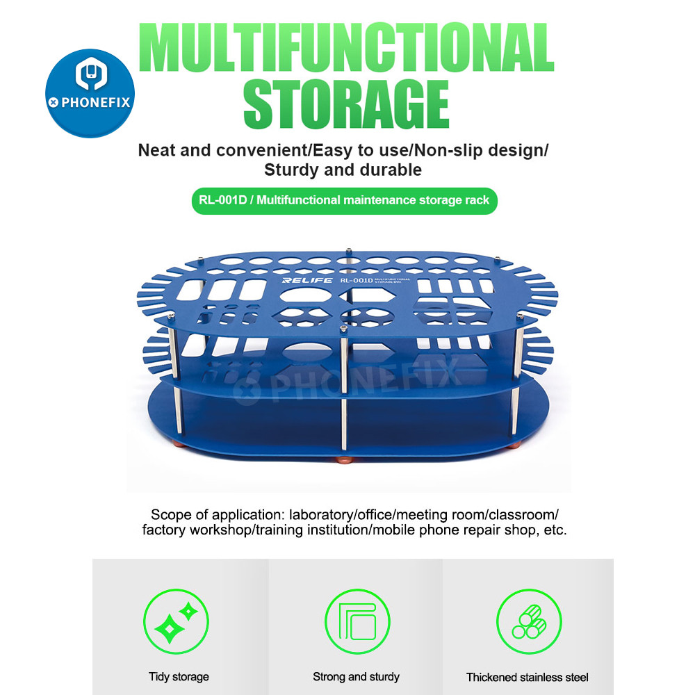 NEW RELIFE RL-001D Multi-purpose Storage Box Office Desktop Helper Maintenance Platform Classificati