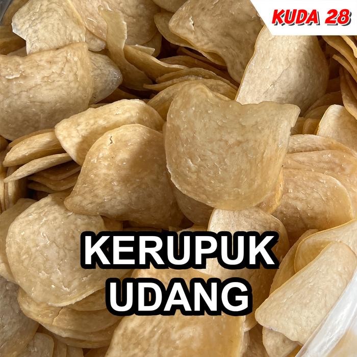 

New KERUPUK UDANG GONDANG MENTAH 1kg *best seller grosir (GRADE A) non msg sachet snack murah Ready