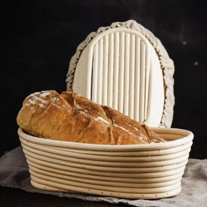 BREAD PROOFING BASKET / WADAH PENGEMBANG ADONAN ROTI / RATTAN BASKET PROOFING HEMAT