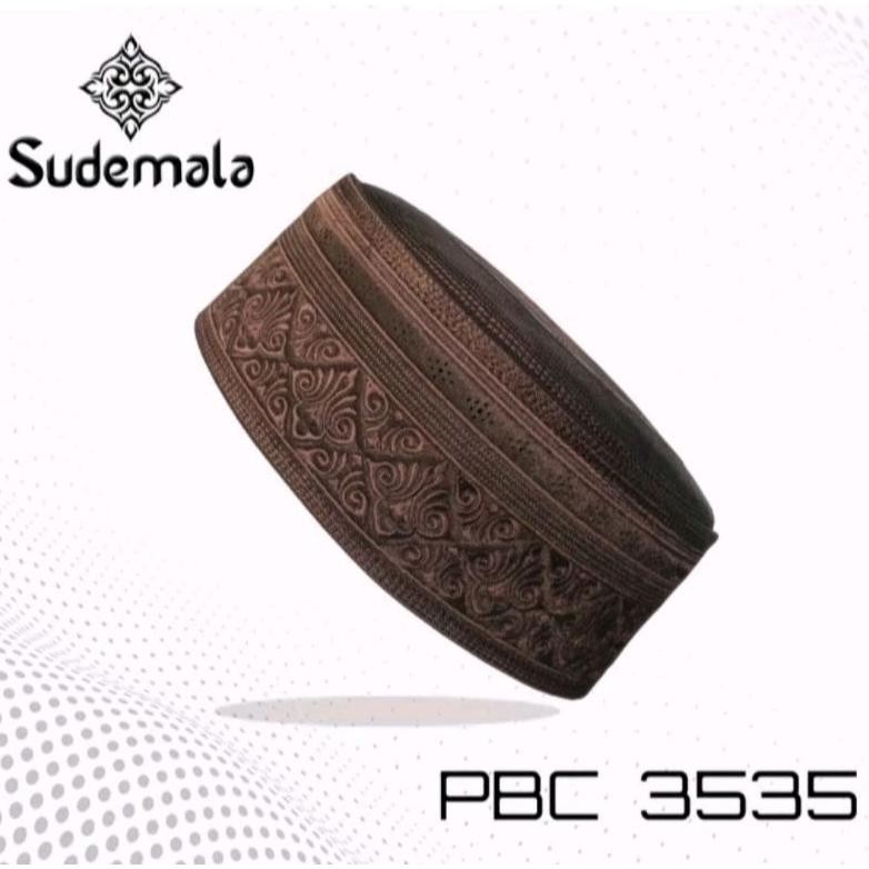 iQ45 Songkok Peci Kopyah Songkok Sudemala Terbaru Warna Coklat Songkok Sudemala Premium Hemat