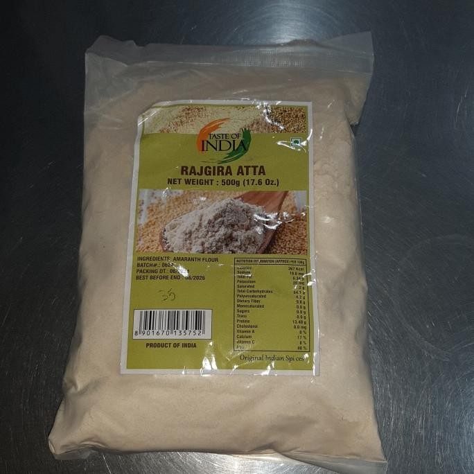 

@@@@] taste of india rajgira atta 500 gm