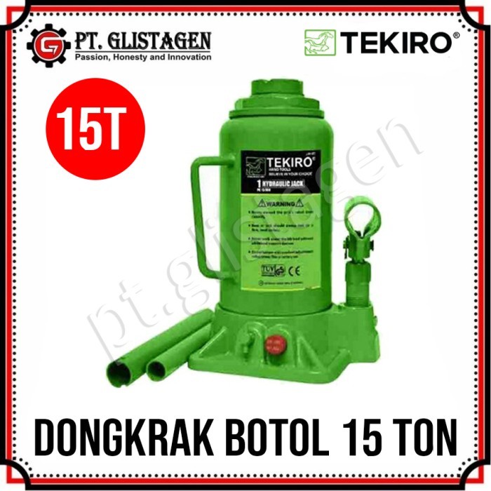 Dongkrak Botol 15 Ton Hydraulic Bottle Jack Dongkrak Mobil 15T Tekiro