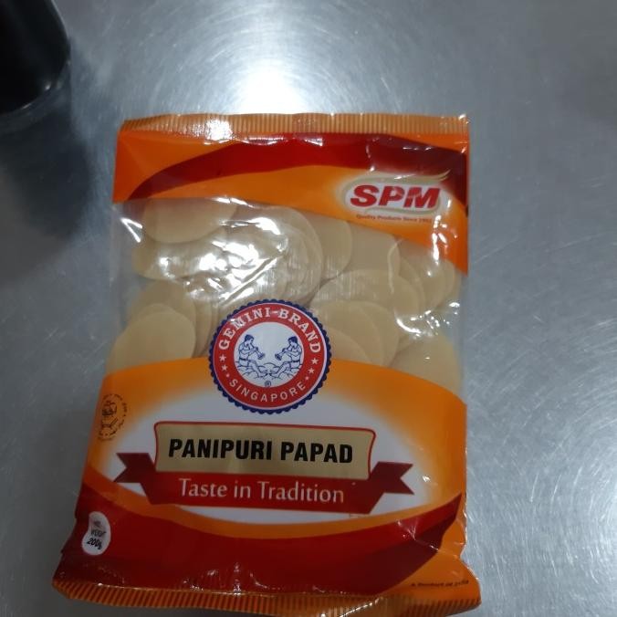 

Kualitas terbaik] spm pani puri papad 200 gm