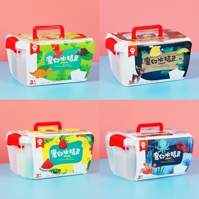 Mainan Edukasi Anak DIY Water Magic Gel / DIY Magic Jelly
