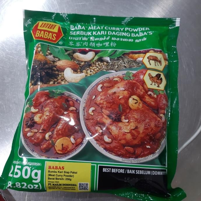 

~^~^~^] baba meat curry powder 250gm