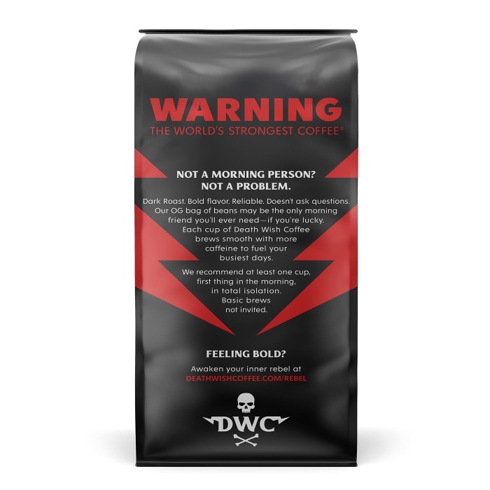 

Terbaru Death Wish Coffee Co Dark Roast Grounds World'S Strongest 454 Gr 16 Oz Terlaris