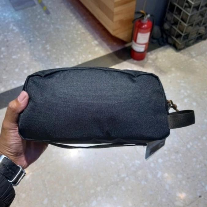 Grosir Tas Eiger Journal Dopp Kit Hand Bag Clutch Tas Pria Wanita Hitam