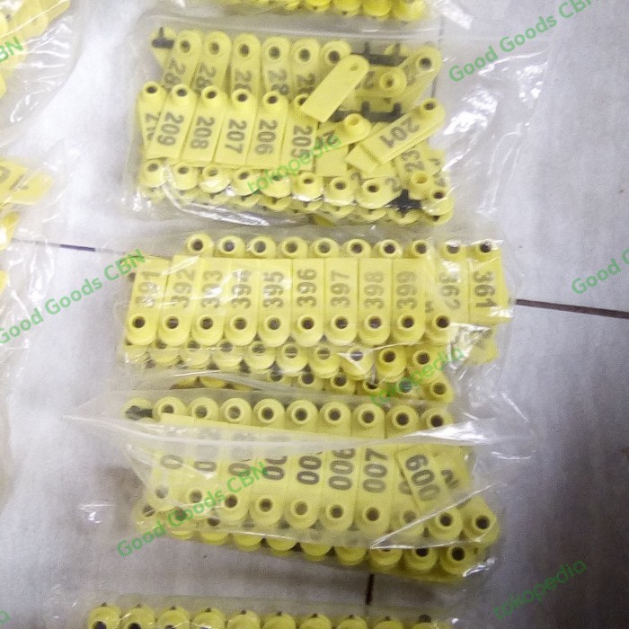 

EAR TAG BERNOMER 100 UNIT (PER KELIPATAN 100)