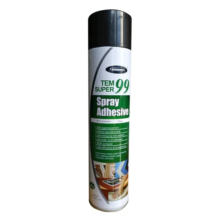 

LEM SEMPROT SPRAY GLUE SUPER TEM 99 1 DUS (24CAN) GOJEK ONLY JKT