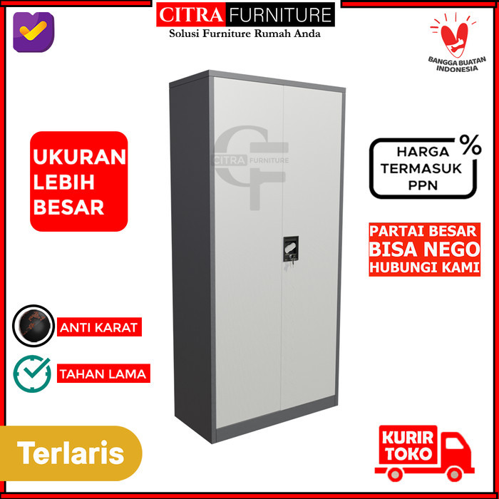 

SHUMO LEMARI ARSIP BESI 2 PINTU SWING BESILEMARI FILE PINTU AYUN