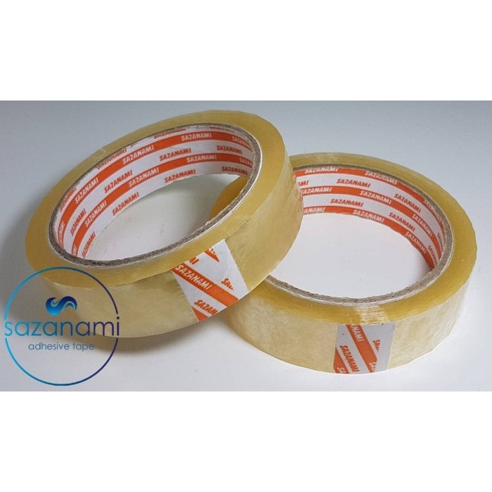 

1 BOX ISOLASI BENING 1" INCH X 72Y SAZANAMI SELOTIP SOLASI LAKBANGOJEK