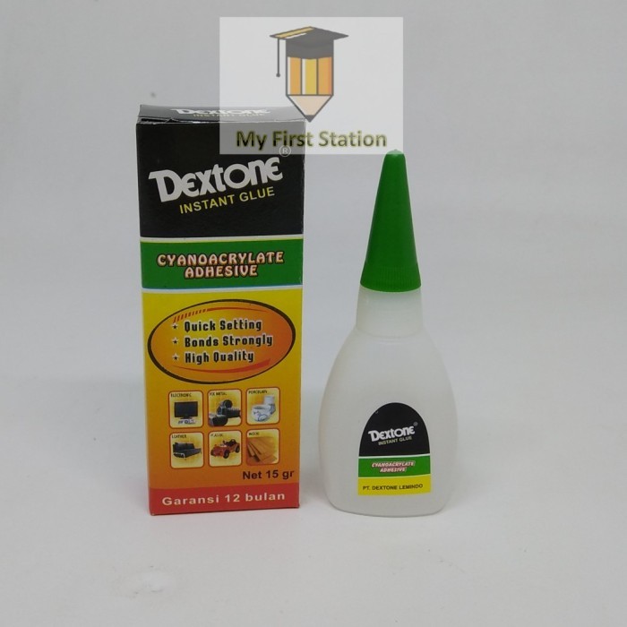 

LEM CAIR/LEM SUPER GLUE/ LEM INSTANT DEXTONE - HARGA PER 50PCS (1BOX)