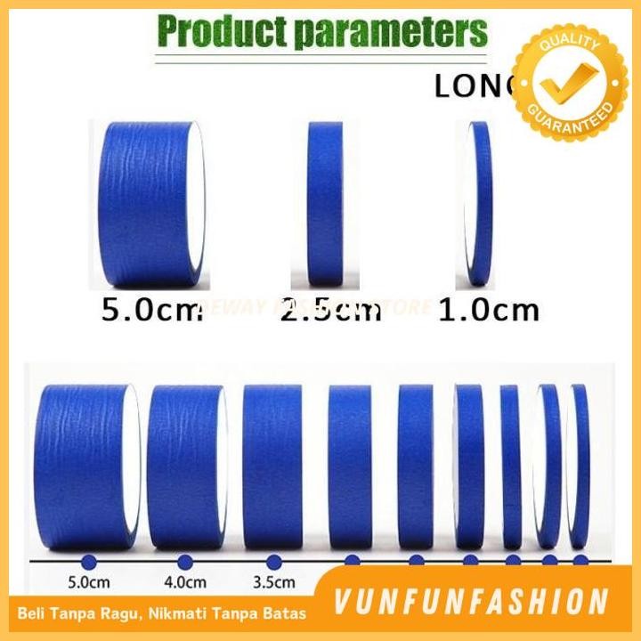

BLUE PAINTER'S MASKING TAPE 50MMX20M/ LAKBAN KERTAS / ART MASKING TAPE TERJAMIN BEST