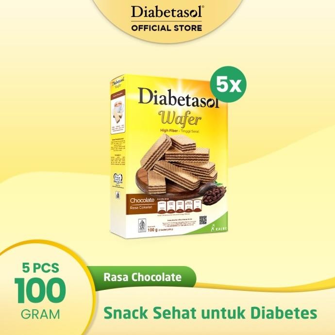 

Terbaik Buy 5 Diabetasol Wafer Chocolate 2X50G Pengiriman Cepat