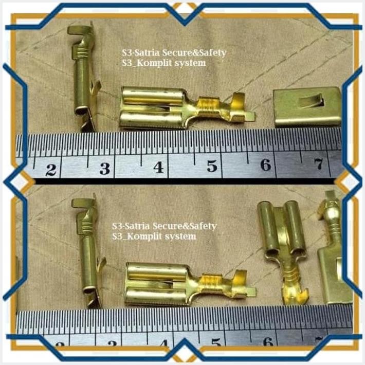 [SSC] 10MM FEMALE SKUN TERMINAL KABEL CEWE JUMBO GEDE SKUN GEPENG BESAR 1CM FEMALE SEKUN CEWEK SCUN 