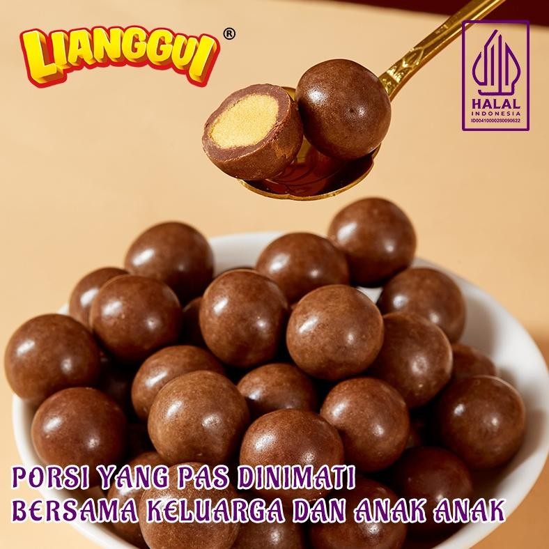 

KOE-1116 [HALAL] Lianggui Crunchy Milk Choco Cokelat Dengan Rasa Susu Cocok Untuk Cemilan Crunchy Milk Choco Anak Dan Keluarga Coklat 90g 1 Pack Kue Lebaran Best Seller Enak Cemilan Terlaris