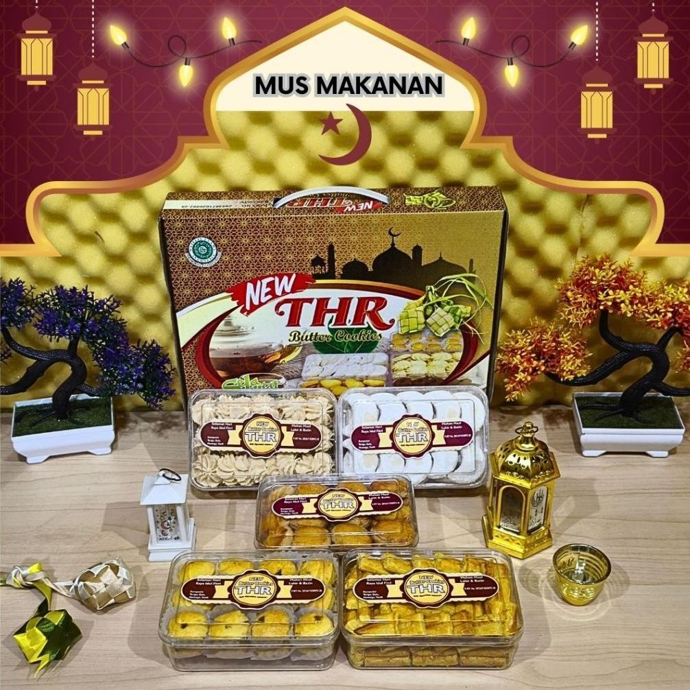 

gq-68 Paket Kue Kering Lebaran Isi 6 Toples Hampers Kue Kering Murah