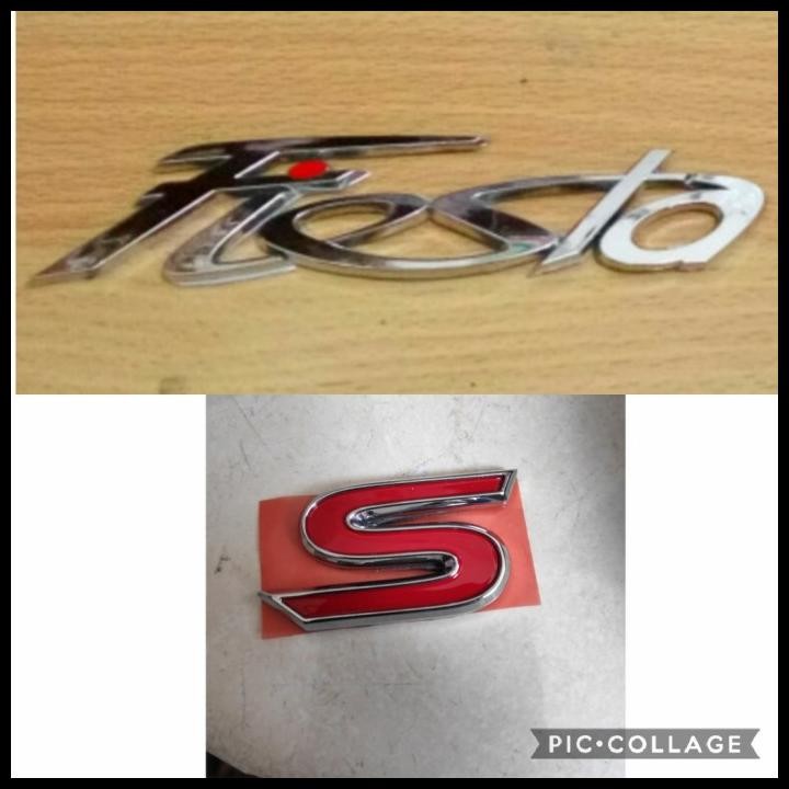Paket Emblem Fiesta + Emblem S Utk Ford Fiesta