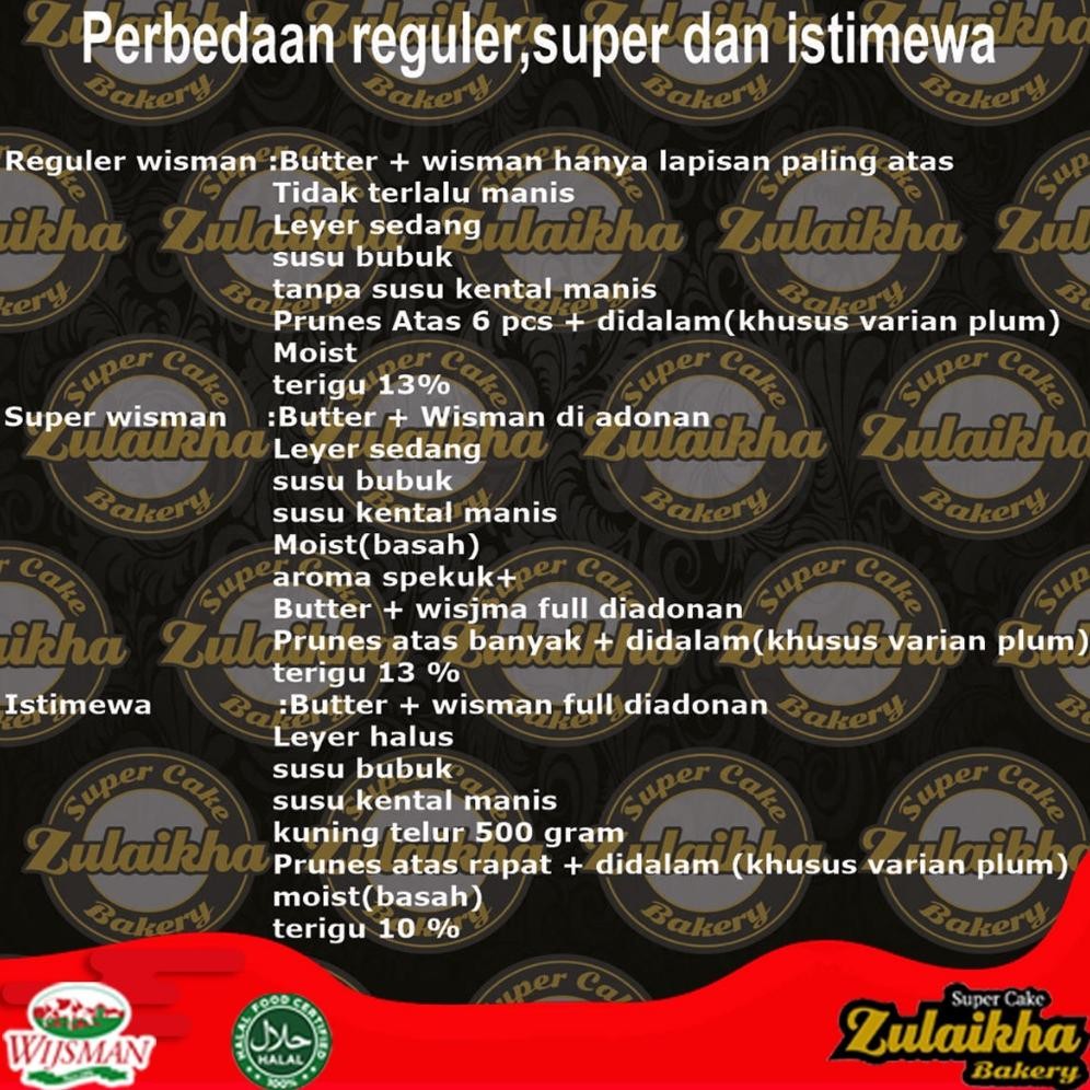 

kareemid lapis legit plum (a/d) super wisman 20x10 cm