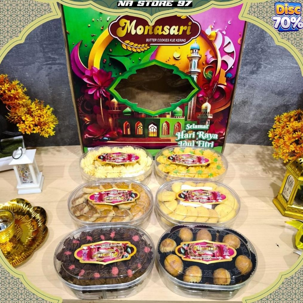 

wes-24 Parsel Ramadan Lebaran Kue Kering / Hampers Parcel Lebaran Idul Fitri Premium