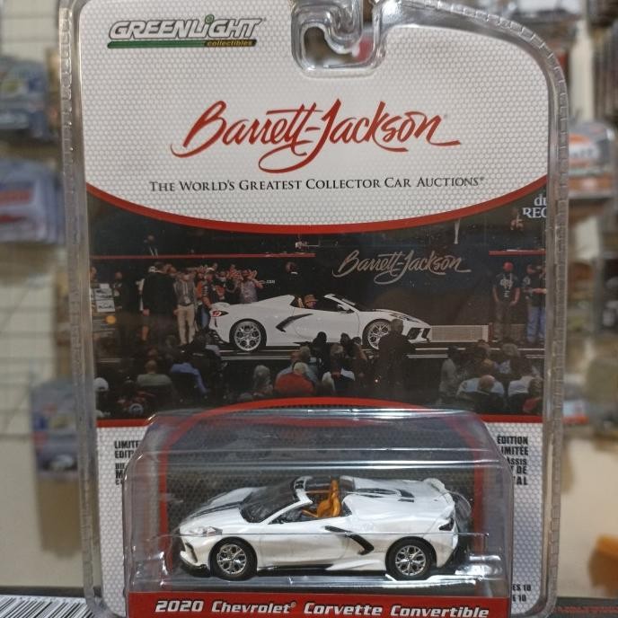 GREENLIGHT BARRETT JACKSON 2020 CHEVROLET CORVETTE CONVERTIBLE
