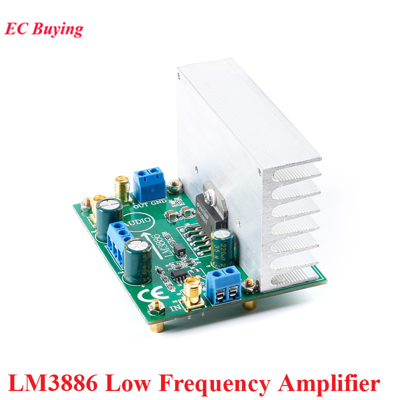 JETS LM3886 Low Frequency Power Amplifier Board Module Audio Amplifier OPA445 High Voltage Version F