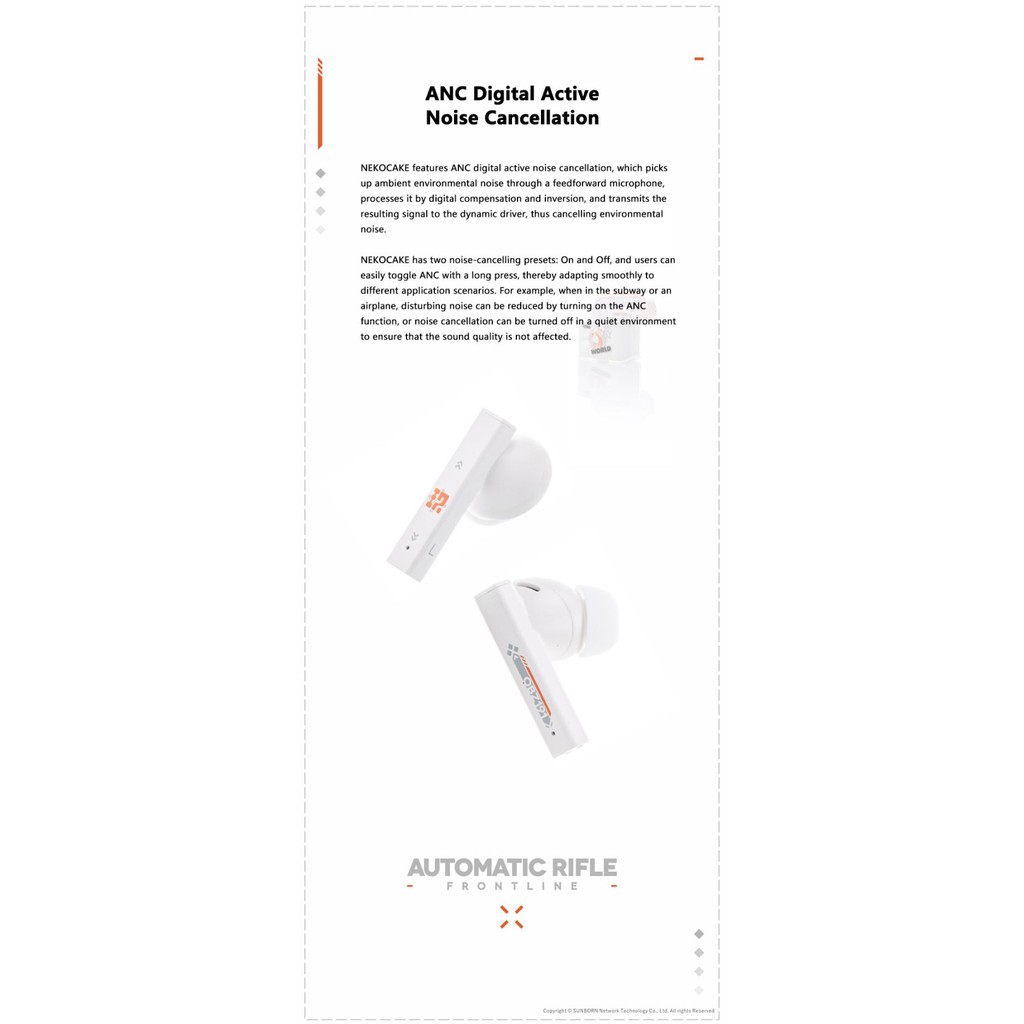 Moondrop Nekocake Girls' Frontline Limited Edition True Wireless Tws