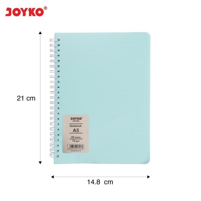 

Ruled Notebook Diary Agenda Buku Catatan Bergaris Joyko NB-680 60 hal