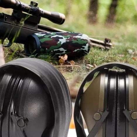 Headset Kedap Suara Tactical 6S / Earmuffs Earphone Terlaris