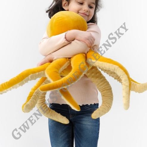 Boneka gurita oktopus octopus besar 50cm tentakel empuk lembut Terlaris