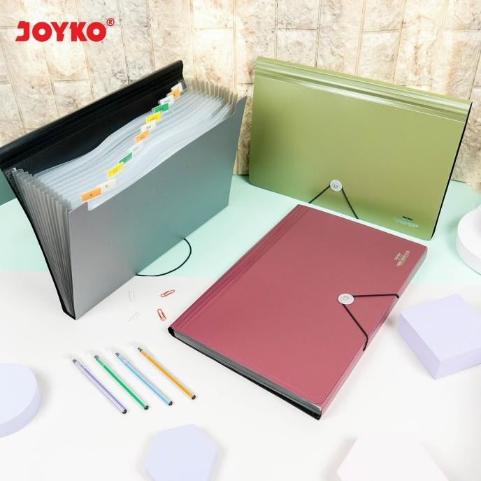 

Expanding File Map Harmonika Joyko EF-1F4 Folio 13 Pocket