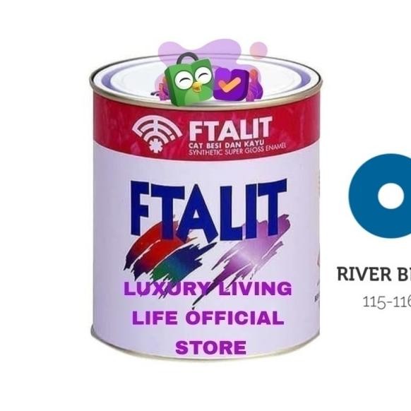 Cat Nya Ftalit 116 River Blue 1G Cat Ayu Bei Oent Ilap