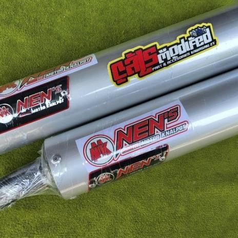 SLINCER ALUMUNIUM NENS KNALPOT MOTOR U/ NINJA R SS DAN RR NENS ORIGINA Terlaris