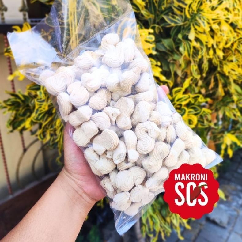 

fsd-34 Makaroni SOS - 500Gr Kue Semprit Renyah Manis Enak Termurah Termurah