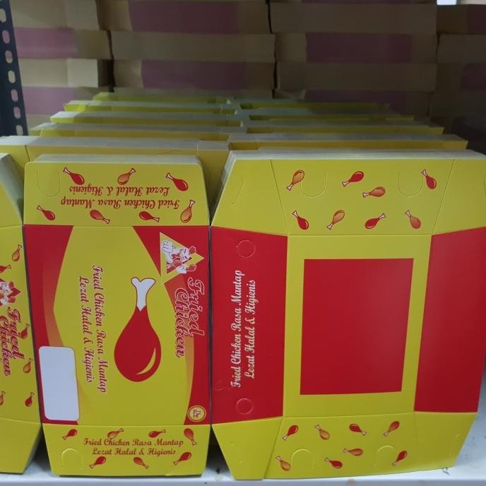 Kotak Nasi Fried Chicken isi 100 pcs