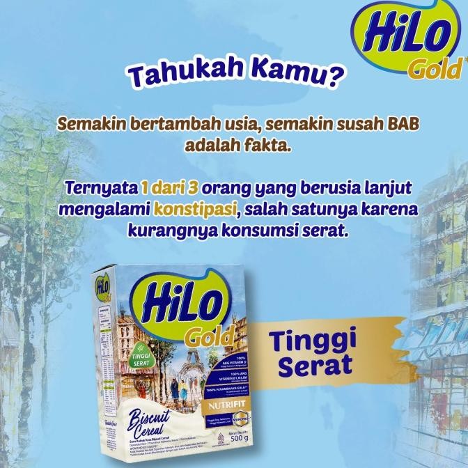 

Hilo Gold Chocolate 500Gr - Susu Tinggi Kalsium