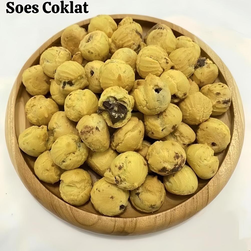 

fb-4 COD Soes Coklat Cokelat 500g/1kg/Update kemasanterbaru / merekbaru/Malona/ halal Kue Sus Kering Isi soes coklat lumer 1 kgr Enak Murah Cemilan keluarga, cocok untuk dewasa dan anak-anak Chocolate Food Makanan Snack Termurah