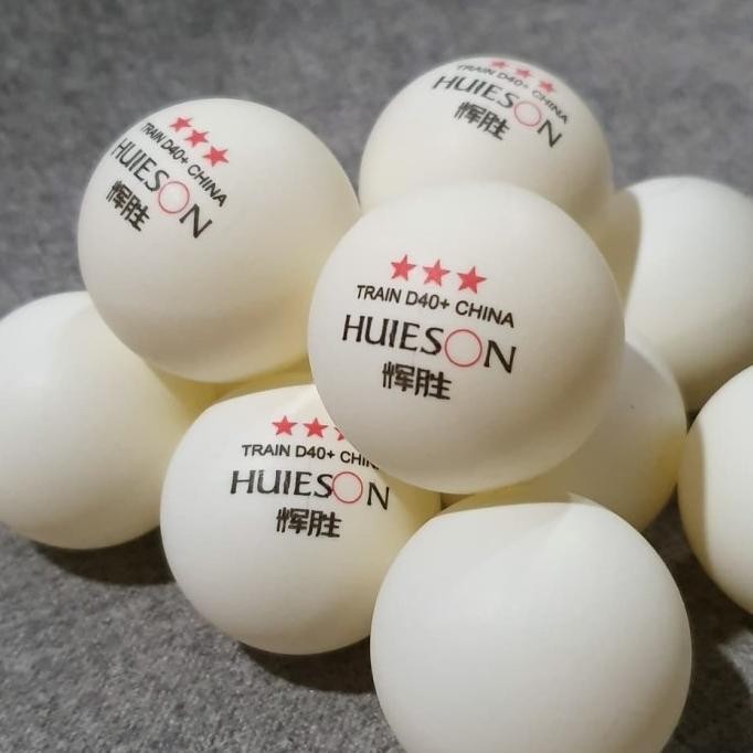 BOLA PINGPONG HUIESON [PUTIH] 100 PCS