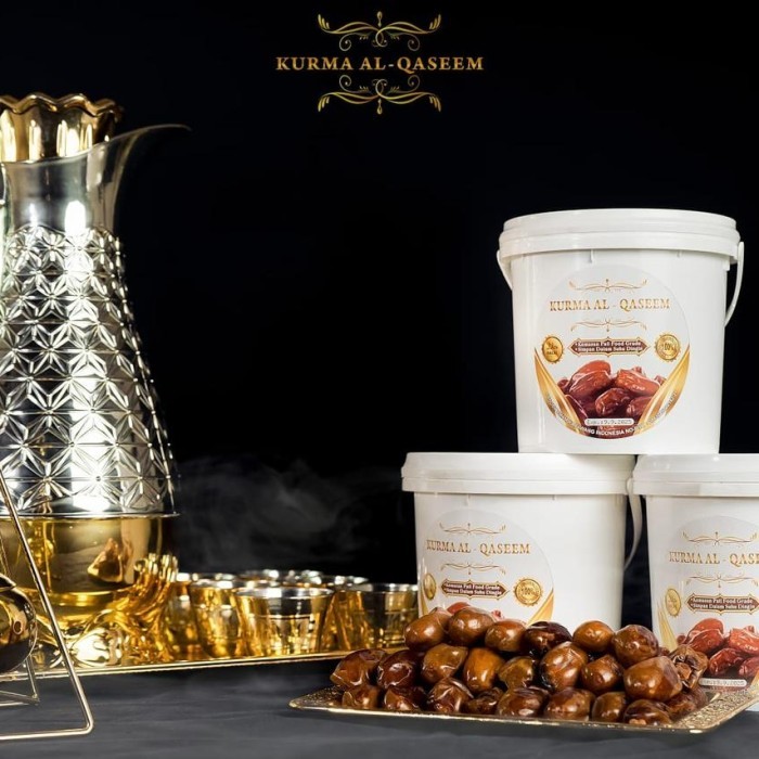 

Kurma Qurma Sukari Al Qassim Kemasan Ember 850gr