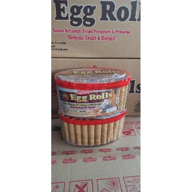 

fx-45 Terbaru Eggroll Selbisco toples 210gram enak ED Feb 2026 Berkualitas