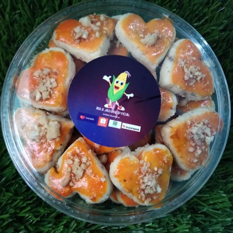 

rd-67 Kue kering Lebaran Homemade With Love Kemasan Toples 250 Gram Original