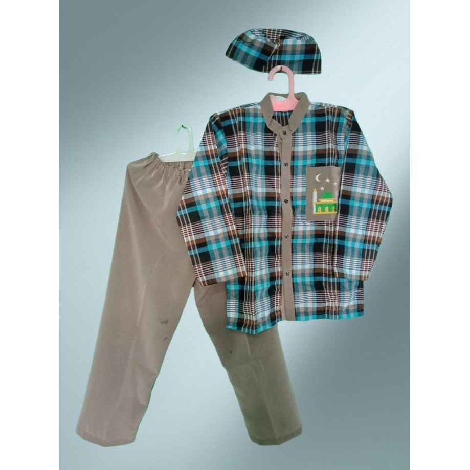 Terbaik Baju Muslim |Baju Koko Anak Laki Laki 11, 12, 13 Tahun Berkualitas