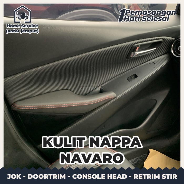 Terbatas, Sarung Jok Paten Mobil Nissan X-Trail T30 T31 Bahan Kulit Navaro